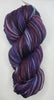 Urban Wolves Kira Hand-Dyed Worsted, Violet Reaction