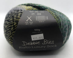 Debbie Bliss Rialto Luxury Sock #09 - Benicassim