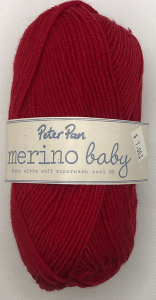 Peter Pan Merino Baby, Scarlet (3043)