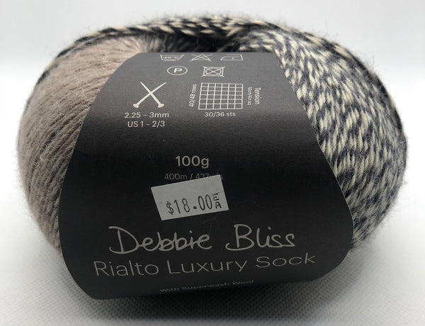 Debbie Bliss Rialto Luxury Sock #12 - Isle of Wight