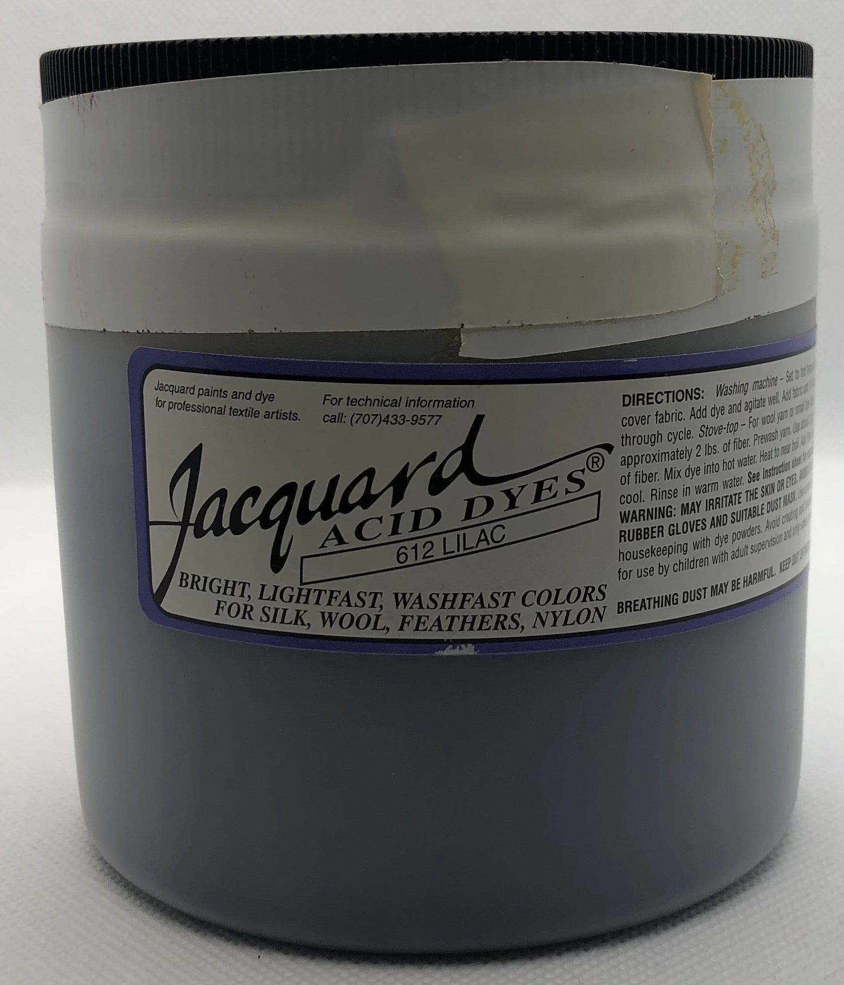 Jacquard Acid Dye, 8 oz, Lilac (612) – Urban Wolves Fibre Arts