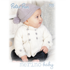 Peter Pan Merino Baby Pattern Book, 355