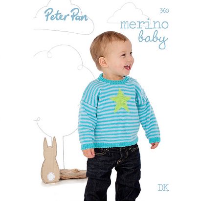 Peter Pan Merino Baby Pattern Book, 360